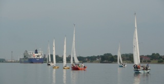 Feierabendregatta bei Schwachwind