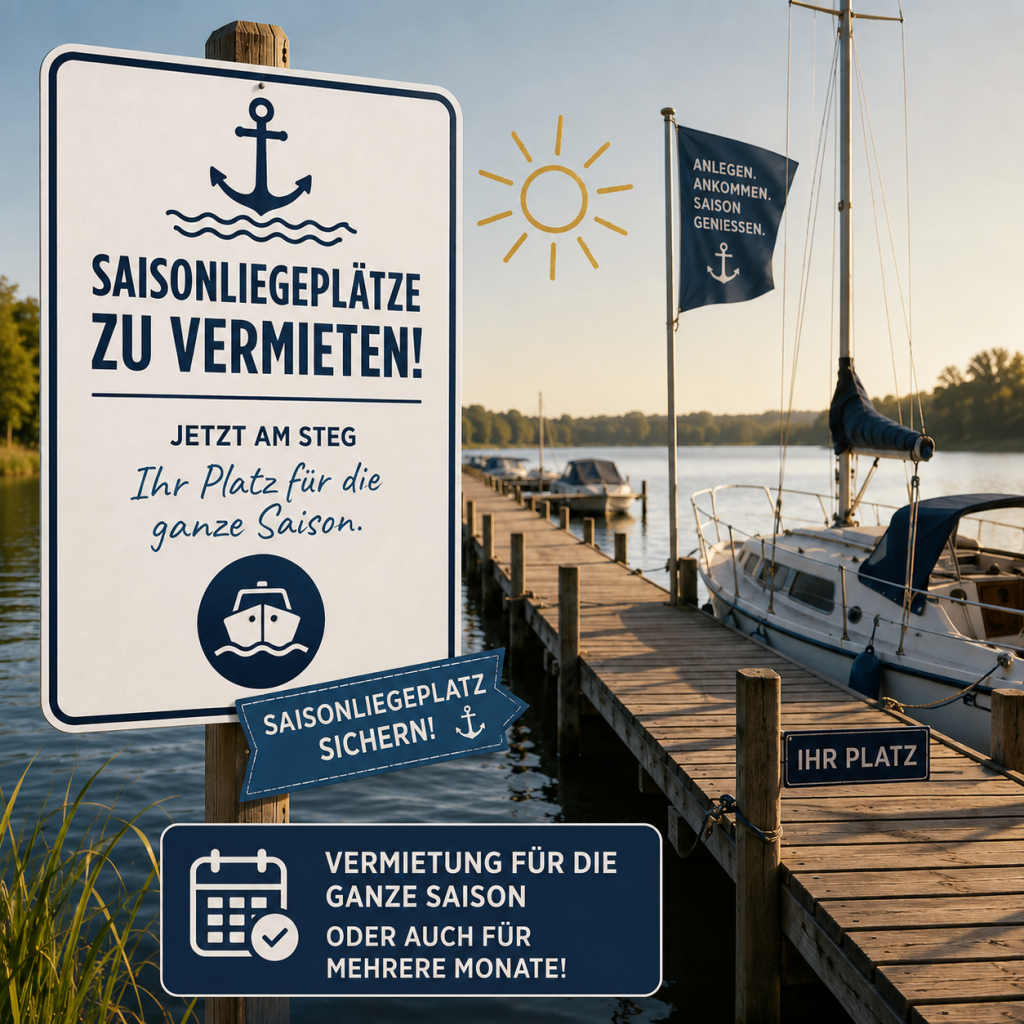 Saisonliegeplätze, KI-Bild
